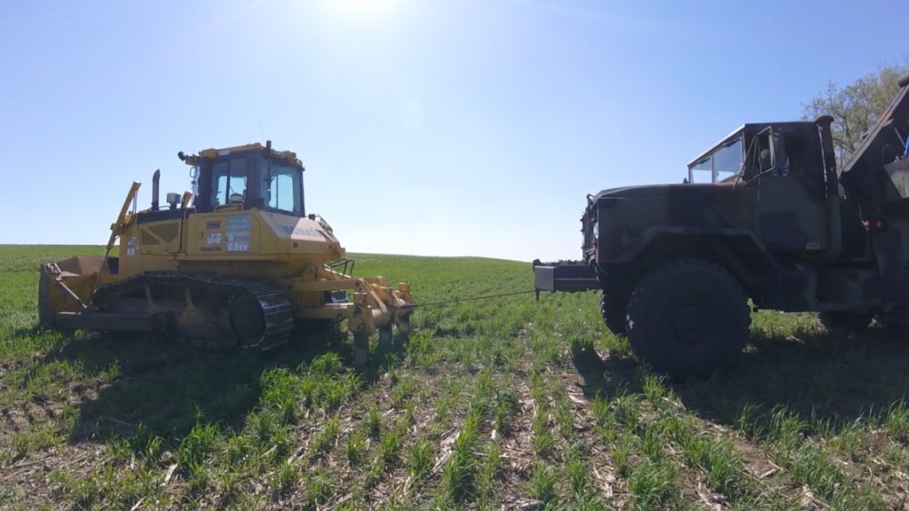 MCR Towing: field recovery with heavy equipment
